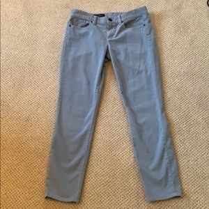 Powder blue J Crew Corduroy pants